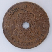 Nová Guinea - 1 penny 1938