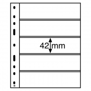 Optima 5C - list na známky - průhledný