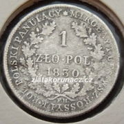 Polsko - 1 zloty 1830 FH