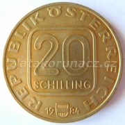 Rakousko - 20 schilling 1984