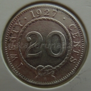 Sarawak - 20 cents 1927 H