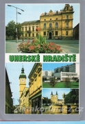 Uherské Hradiště - budovy sídliště, věž radnice